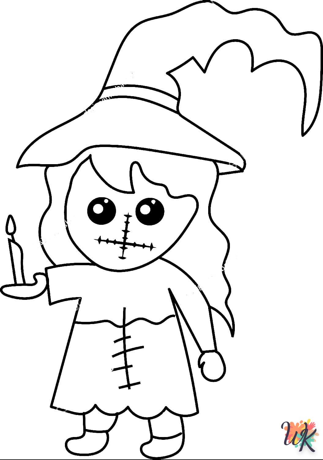Strega 29 Disegni da Colorare Strega 27